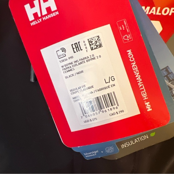 Helly Hansen Womens Boyne Insulated Parka 2.0 - Picture 4 of 13